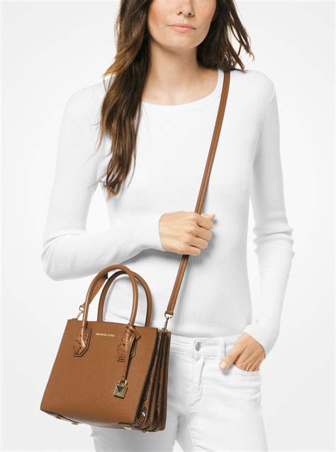 michael kors leather crossbody handbags.